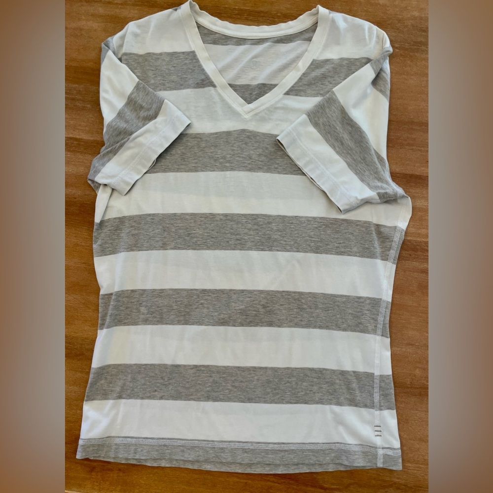 Lululemon striped t-shirt